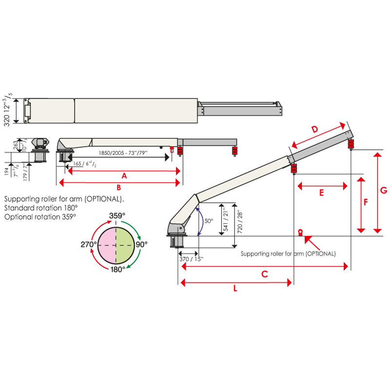 TRANSOM CRANES 3046